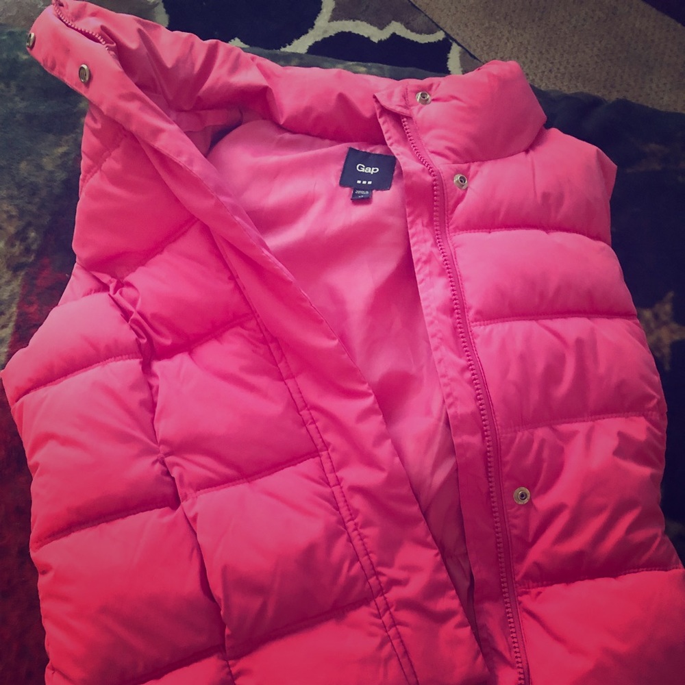 Pink Gap winter vest